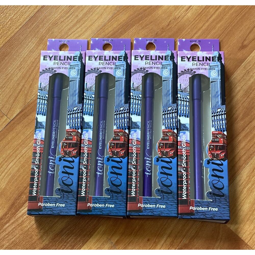 4 Ioni Crayon Purple eyeliner Pencil
